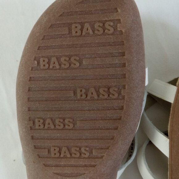 GH Bass Sunjuns New White Leather Size 9 NWOT - Picture 5 of 8